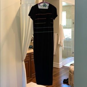 Gently worn  wild fox midi T-shirt dress